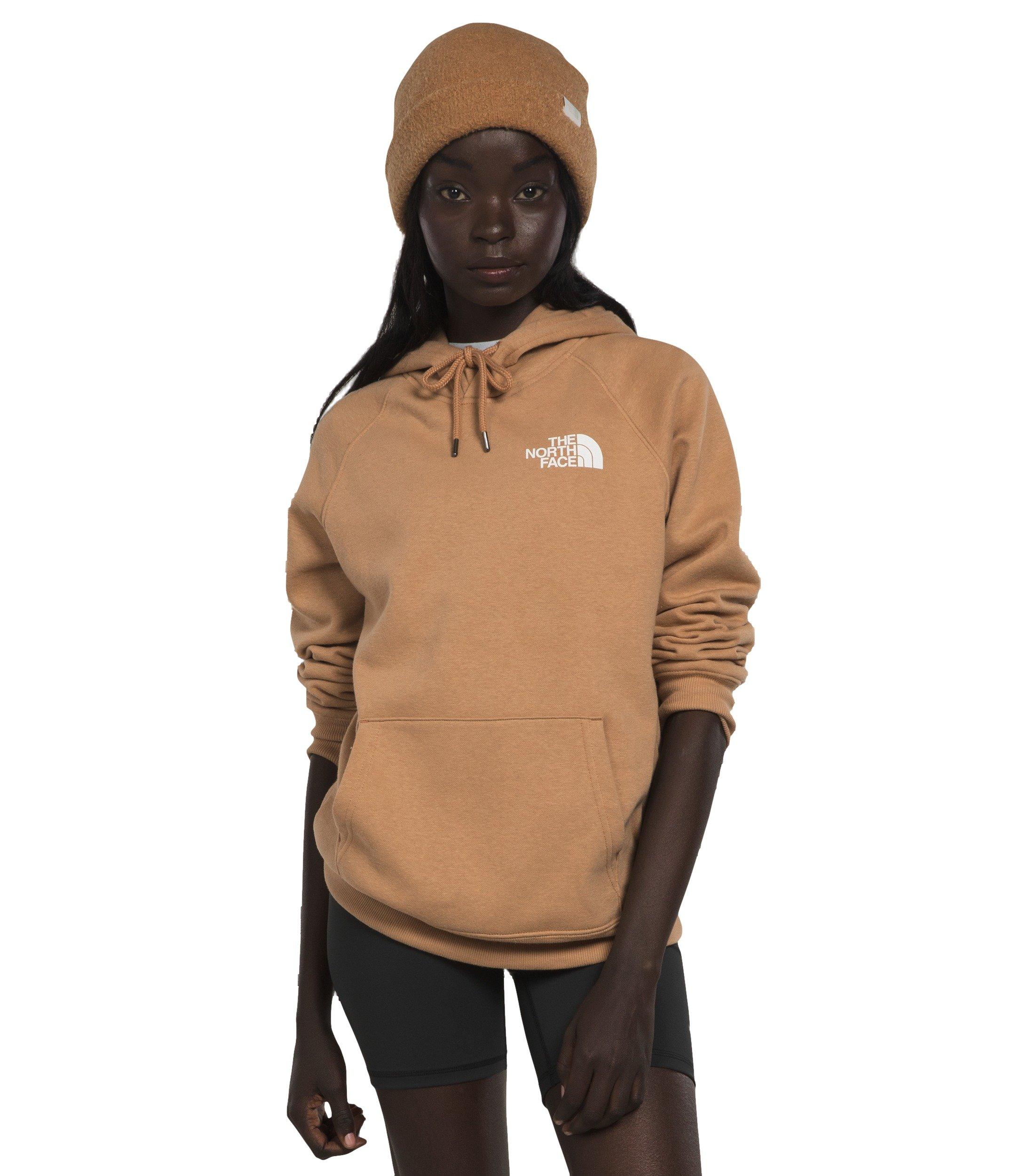 The North Face Women s Box NSE Pullover Hoodie Tan Hibbett